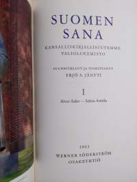 Suomen sana : Kansalliskirjallisuutemme valiolukemisto 1-24