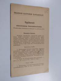 Oppikurssit alemmassa kansakoulussa : Kansakoulujen johtokunnan hyväksymät 11 päivänä joulukuuta 1905 = Lärokuser i lägre folkskola : Godkända af folkskoledirekti...