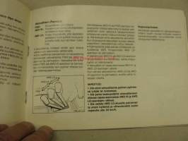 Subaru L-sarja 1987 -käyttöohjekirja