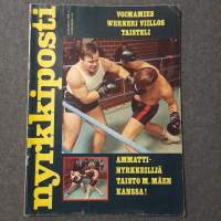 Nyrkkiposti   3  /  69   voimamies Werneri Viillos taisteli nyrkkeilijä M.Mäen kanssa