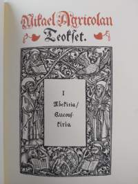 Mikael Agricolan teokset 1 : Abc-kiria, rukouskiria