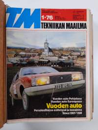 Tekniikan maailma puolivuosikerta 1976 (nrot 1-9, 11, 12)