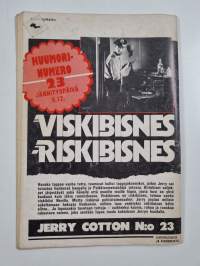 Jerry Cotton 22/1984 : Lyijypörssi kiehuu
