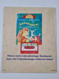 Disney elokuvalauluja : karakasetti laulukirja : elokuvalaulujen suomenkieliset sanat (kasetti puuttuu)