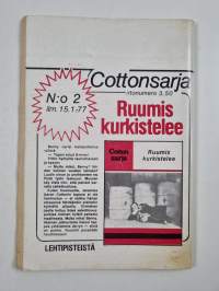 Cottonsarja 1/1977 : Mustaa ruutia ja teetä