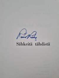 Sähkeitä tähdistä : Uforismeja (signeerattu)