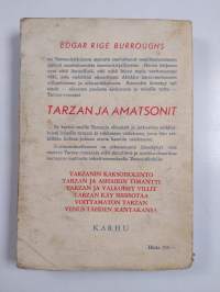 Tarzan ja amatsonit : apinain Tarzan villinaisten maassa
