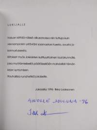Avannut ovia (signeerattu, tekijän omiste)