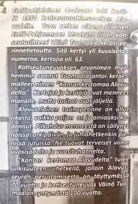 Kansan kertomaa Alavudelta