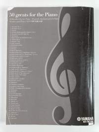 50 greats for the piano