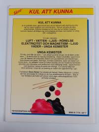 Kul att kunna för unga kemister