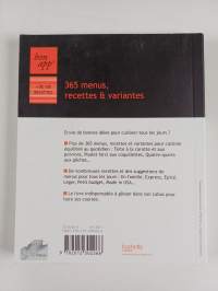 365 menus, recettes et variantes