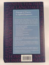 Principle &amp; practice in applied linguistics : studies in honour of H. G. Widdowson