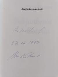 Pohjanhovin historia (signeerattu, tekijän omiste)