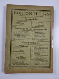 Schubert-Album : Sammlung der lieder, band 1 : Alt oder Bass