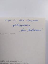 Osakeyhtiön toimitusjohtajan liiketaloudellisesta, yhteiskunnallisesta ja oikeudellisesta vastuusta (signeerattu, tekijän omiste)