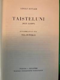 Taisteluni 1  Tilinteko