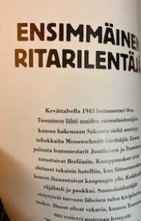 Sotalentäjät, Suomi sodassa