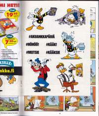 Aku Ankka 2015 N:o 15 (8.4.2015). Mukana hupaisat tarrat -arkki