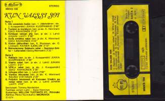 C-kasetti - Kun valssi soi. (MMKS 106), 1974.  12 raitaa.