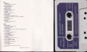 C-kasetti - Italialaiset suosikit. 1983. (811 083-4),  14 raitaa.