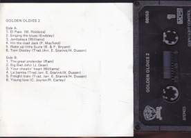 C-kasetti - Golden Oldies 2.  (RAM 7317),  12 raitaa. Nostagisia hittejä.