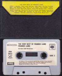 C-kasetti - The Very Best of Frankie Laine (PR4 5032) 1977. 20 Greatest Hits. 20 raitaa.  (Kantri, Country &amp; Western)