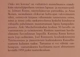 Onko äiti kotona. ( Muistelmat, näyttelijät )