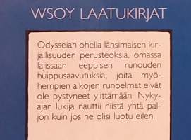 Homeros: Iilias.  ( Maailmakirjallisuuden klassikko )