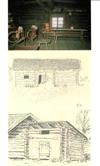Someron museon paja.+3 postikorttia