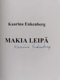 Makia leipä (signeerattu)