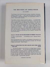 The writings of Anna Freud 7 : Problems of psychoanalytic training, diagnosis, and the technique of therapy 1966-1970