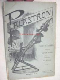 Kotivoimistelua Palästron / Palestron nimisellä telineellä kirjoittanut Viktor Heikel ynnä kuvioita sisältävä lehti (1891)