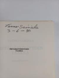 Tietämättömyyden taakka 1 osa (signeerattu)