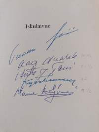 Iskulaivue : Kymin torjuntahävittäjät Etelä-Suomen rannikon ja meririntaman puolustuksessa 1943-44 (signeerattu)