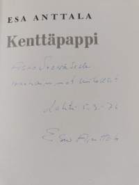 Kenttäpappi (signeerattu, tekijän omiste)