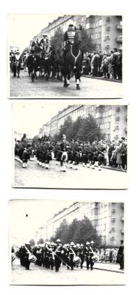 Syyskuussa 1933 Helsingissä järjestettiin Englanti-viikko valokuva 8x11 cm 3 kpl erä