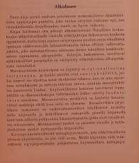 Sähköjohtojen laskeminen.   ( Sähkötekniikka, matemaattiset kaavat, 40-luku )