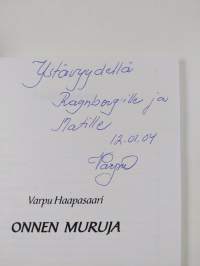 Onnen muruja (signeerattu, tekijän omiste)