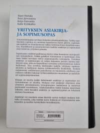 Yrityksen asiakirja- ja sopimusopas