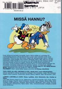 Roope-setä taskulehti 2/1998 N:o 222. Hannu 50 vuotta! (Siisti, sopiva keräilykappaleeksi)