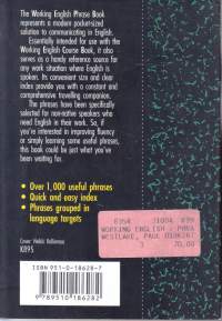 Working English Phrase book, 1993.