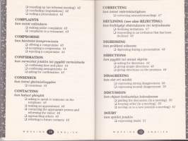 Working English Phrase book, 1993.