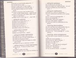 Working English Phrase book, 1993.