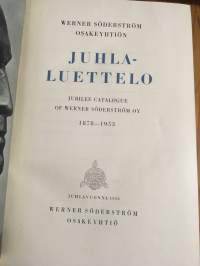 Werner Söderström osakeyhtiön juhlaluettelo - Jubilee catalogue of Werner Söderström Oy : 1878-1953