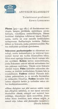 Viisi tutkielmaa  -Antiikin Klassikot