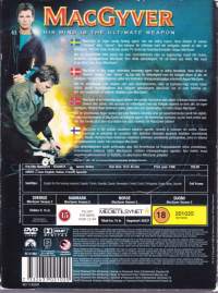 DVD - MacGyver: Koko tuotantokausi 2. 1986/2006. 6 DVD