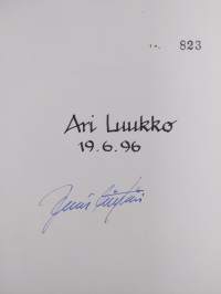 Saavutusten seikkailu (signeerattu, tekijän omiste)