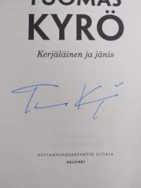 Kerjäläinen ja jänis (signeerattu)