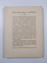 Kalevalaseuran vuosikirja 30
